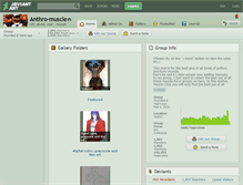 Tablet Screenshot of anthro-muscle.deviantart.com