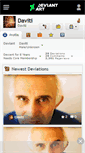 Mobile Screenshot of daviti.deviantart.com