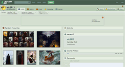 Desktop Screenshot of etc2913.deviantart.com