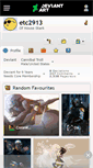 Mobile Screenshot of etc2913.deviantart.com