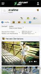 Mobile Screenshot of evalime.deviantart.com