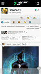 Mobile Screenshot of honored1.deviantart.com