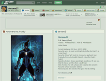 Tablet Screenshot of honored1.deviantart.com