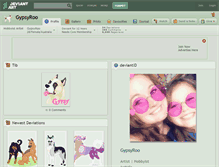 Tablet Screenshot of gypsyroo.deviantart.com