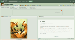 Desktop Screenshot of flurryofflames.deviantart.com
