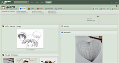 Desktop Screenshot of dani8795.deviantart.com