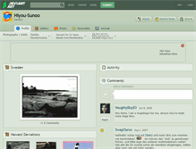 Tablet Screenshot of hiyou-sunoo.deviantart.com