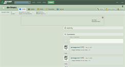 Desktop Screenshot of devilmaru.deviantart.com