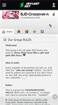 Mobile Screenshot of bjd-crossover.deviantart.com