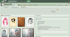 Desktop Screenshot of newtonnovena.deviantart.com