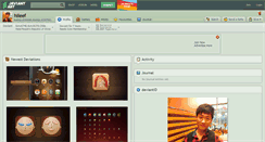Desktop Screenshot of hileef.deviantart.com