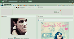 Desktop Screenshot of itsrosejonas.deviantart.com