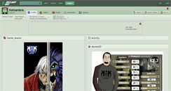 Desktop Screenshot of kotxambre.deviantart.com