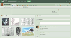 Desktop Screenshot of nihilistic666.deviantart.com