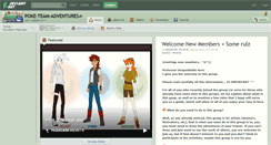 Desktop Screenshot of poke-team-adventures.deviantart.com