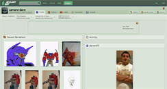 Desktop Screenshot of camaro-dave.deviantart.com