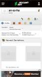 Mobile Screenshot of an-so-ha.deviantart.com