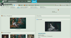 Desktop Screenshot of anilorakgoldini.deviantart.com