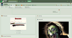 Desktop Screenshot of farfire.deviantart.com