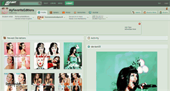 Desktop Screenshot of myfavoriteeditions.deviantart.com