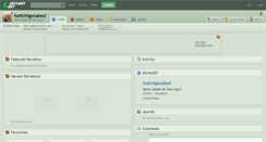 Desktop Screenshot of hotichigonaked.deviantart.com