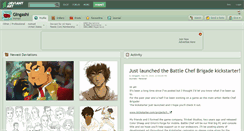 Desktop Screenshot of gingashi.deviantart.com