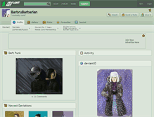 Tablet Screenshot of barbrubarbarian.deviantart.com