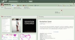 Desktop Screenshot of fabkidz143.deviantart.com
