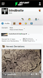 Mobile Screenshot of blindbraille.deviantart.com