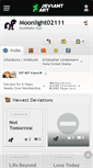 Mobile Screenshot of moonlight02111.deviantart.com