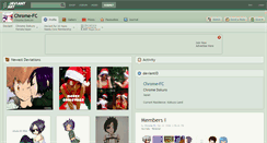 Desktop Screenshot of chrome-fc.deviantart.com