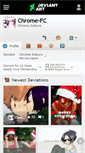Mobile Screenshot of chrome-fc.deviantart.com