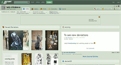 Desktop Screenshot of lady-shirakawa.deviantart.com