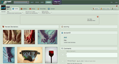 Desktop Screenshot of m4i.deviantart.com