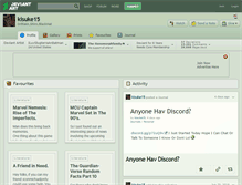 Tablet Screenshot of kisuke15.deviantart.com