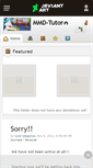Mobile Screenshot of mmd-tutor.deviantart.com
