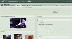 Desktop Screenshot of grim1364.deviantart.com