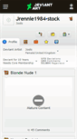 Mobile Screenshot of jrennie1984-stock.deviantart.com