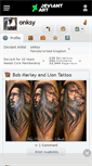 Mobile Screenshot of onksy.deviantart.com