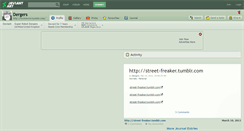 Desktop Screenshot of dergers.deviantart.com