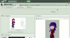 Desktop Screenshot of magnum-hunter.deviantart.com