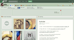 Desktop Screenshot of g00p.deviantart.com