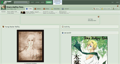 Desktop Screenshot of draco-malfoy-fans.deviantart.com