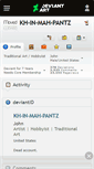 Mobile Screenshot of kh-in-mah-pantz.deviantart.com