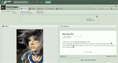 Desktop Screenshot of hitominagisa.deviantart.com