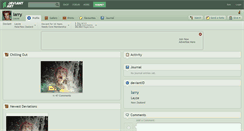 Desktop Screenshot of larry.deviantart.com