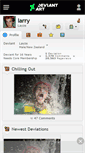 Mobile Screenshot of larry.deviantart.com