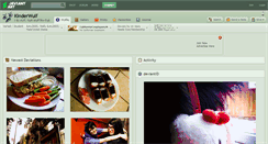 Desktop Screenshot of kinderwulf.deviantart.com