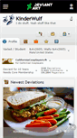 Mobile Screenshot of kinderwulf.deviantart.com