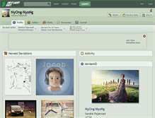 Tablet Screenshot of nyong-nyong.deviantart.com
